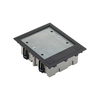Аудиорозетка 4-местная IEK BRITE, скрытый монтаж, жемчуг, BR-S40-K36 - 1