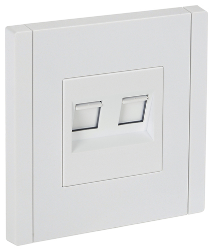 FORTE&PIANO Роз. комп. 2-ая RJ45 кат.6 FP234 бел. IEK