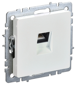 BRITE Роз. комп. RJ45 кат.6 РК11-БрЖ жемч. IEK
