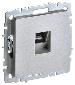 BRITE Роз. комп. RJ45 кат.6 РК11-БрА алюм. IEK