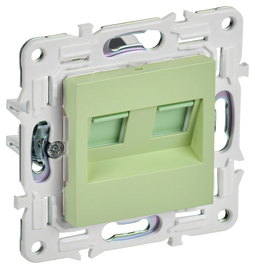 SKANDY Роз. комп. 2-ая RJ45 кат.5E SK-K03M мятн. IEK