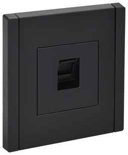FORTE&PIANO Роз. комп. RJ45 кат.5E FP132 чер. IEK
