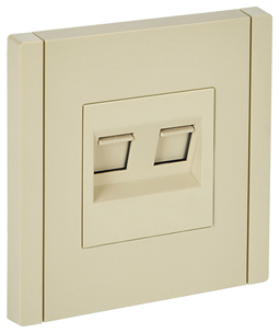 FORTE&PIANO Роз. комп. 2-ая RJ45 кат.5E FP433 ван. IEK