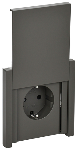 FORTE&PIANO Роз. с з/к/ш с кр. б/к 16А IP44 FP319 сер. IEK