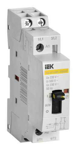 Контактор модульный с ручным упр. КМ20-11МР AC KARAT IEK