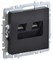 BRITE Роз. комп. 2-ая RJ45 кат.6 РК11-2-БрЧ черн. IEK